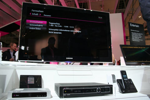 Telefon, Internet und TV - Tripleplay von der Telekom