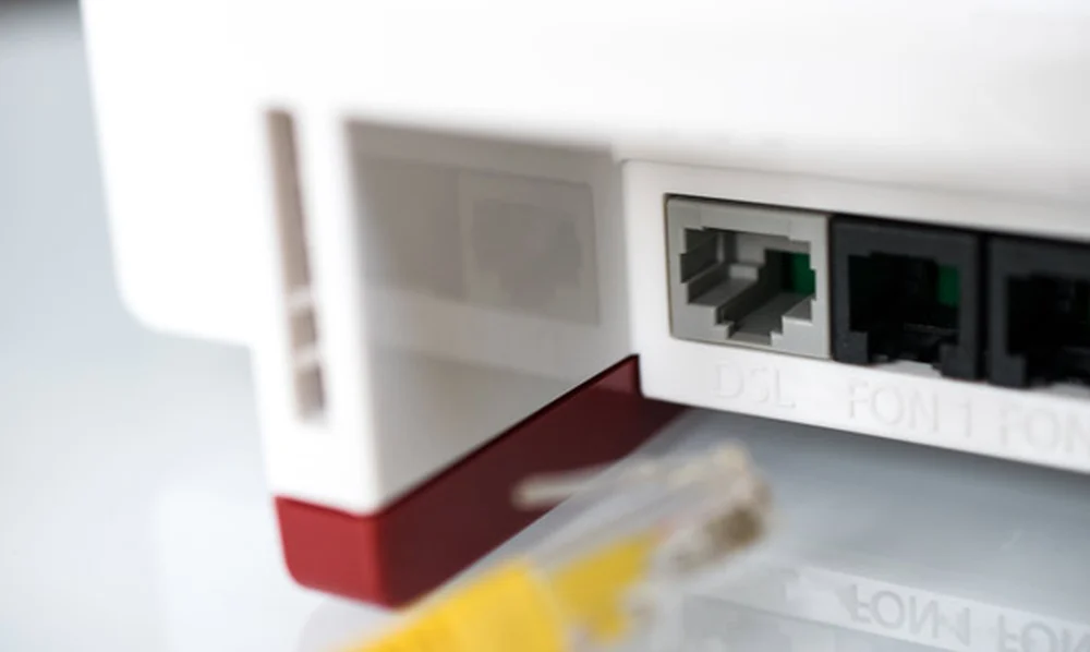 DSL-Port am Router