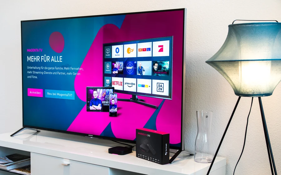 Magenta Fernsehen mit TV-One Receiver