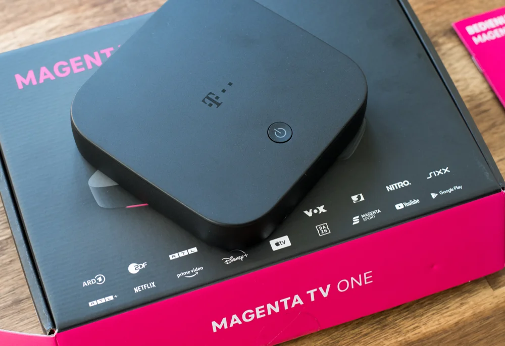 Magenta TV One Receiver von vorne
