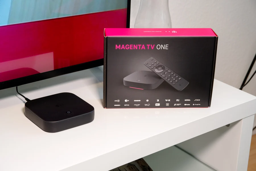 Receiver Magenta TV One für MagentaTV angeschlossen