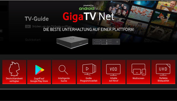 GigaTV Net auf verschiedenen Plattformen nutzen