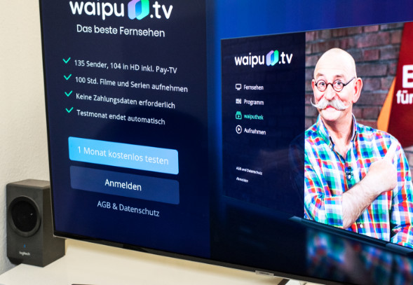 Waipu am Fernsehr installieren