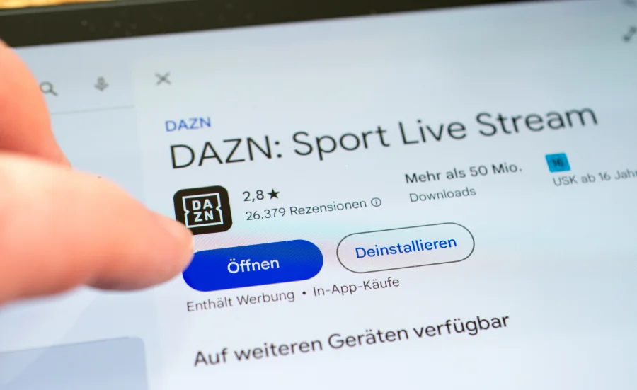 DAZN App installieren