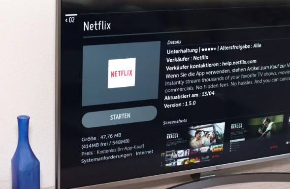 Netflix am Fernseher installieren