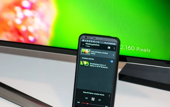 Youtube über den Chromecast