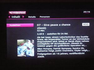 In Bild EPG