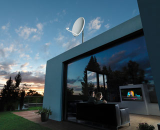 Entertain via Satellit