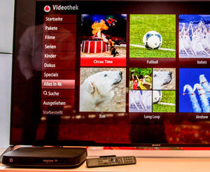 Vodafone: Video on Demand in 4K