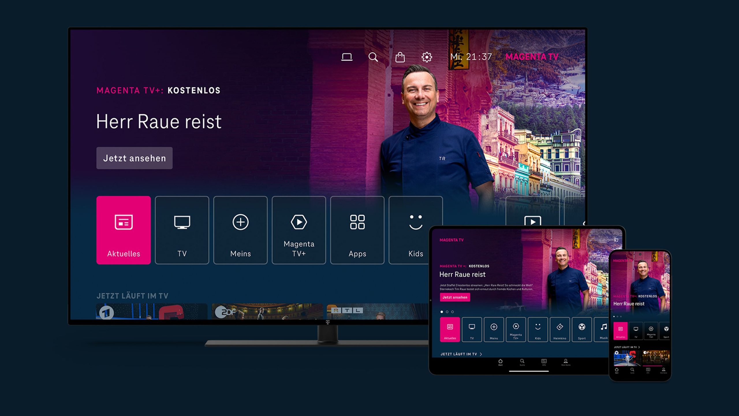 das neue MagentaTV der Deutschen Telekom